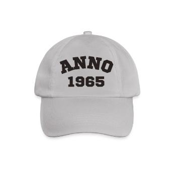Anno 1965 Birthday Year of birth - Baseball Cap - grey - Front