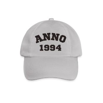 Anno 1994 Geburtstag Geburtsjahr - Baseballkappe - Grau - Vorne