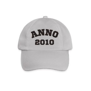 Anno 2010 Birthday Year of birth - Baseball Cap - grey - Front