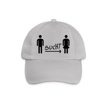 Men looking for Women - Single - Baseball Cap - grey - Front