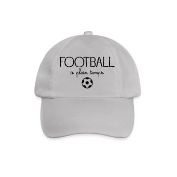 Football à plein temps - Casquette classique - bruyère - Devant
