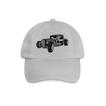 Hot Rod / Roue Rod 06_schwarz - Casquette classique - bruyère - Devant