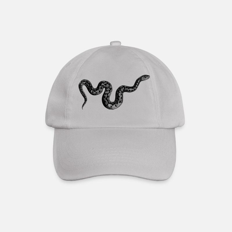 Anaconda Schlange - Baseballkappe - Grau
