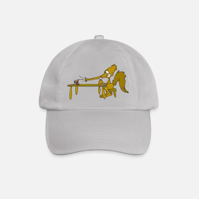 Der Ameisenbär - Baseballkappe - Grau