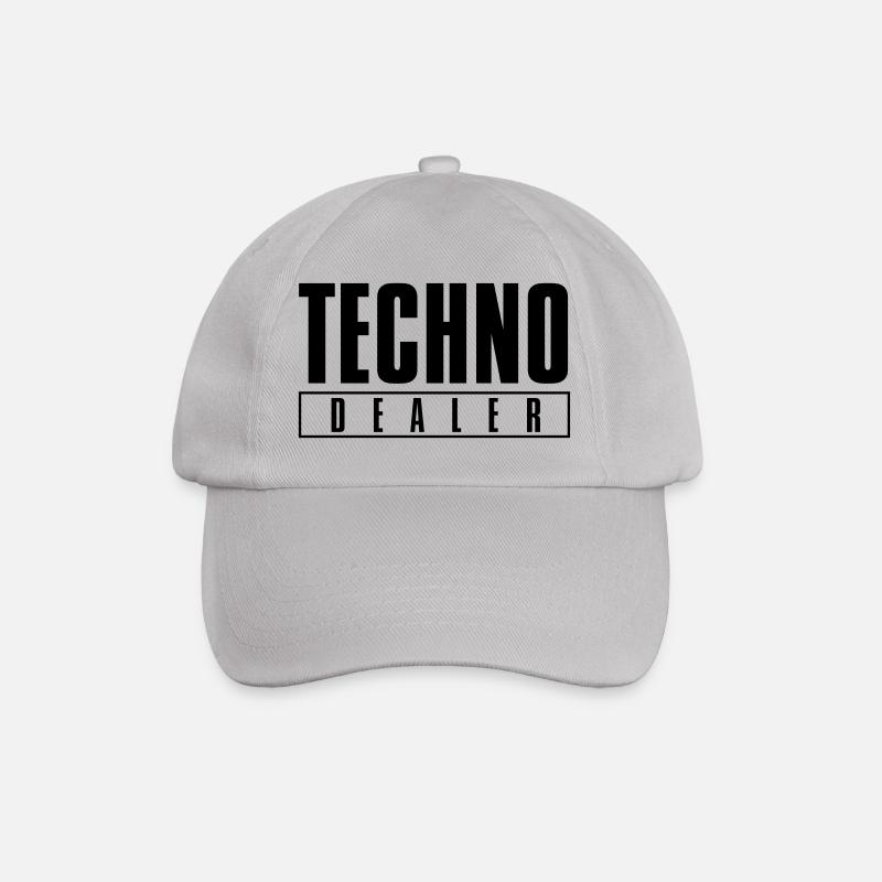 Techno dealer - Baseball Cap - grey