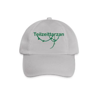 Teilzeittarzan mit Liane - Baseballkappe - Grau - Vorne