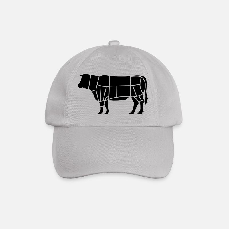 boeuf boucher_b1 - Casquette classique - bruyère