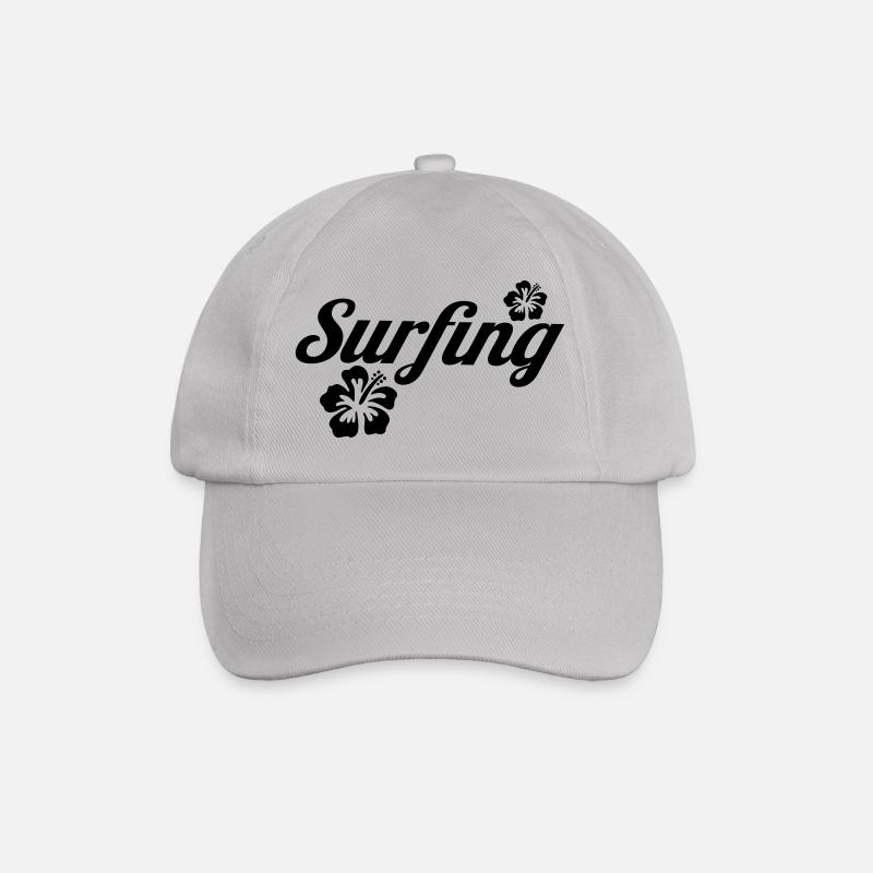 surfing - Baseballkappe - Grau