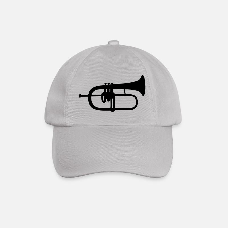 flugelhorn - Baseball Cap - grey