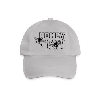 Dripping honey - Baseball Cap - grey - Front