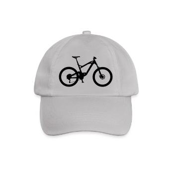MTB - Mountainbike (dh) - Baseballkappe - Grau - Vorne