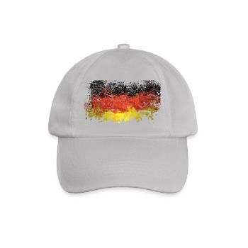 Drapeau de l'Allemagne Vintage Football Fans Stadium - Casquette classique - bruyère - Devant