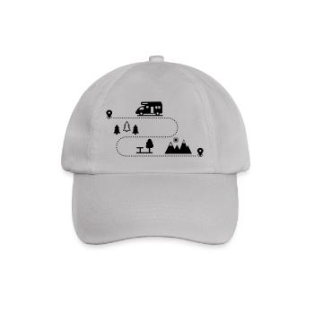 Camper - Baseball Cap - grey - Front