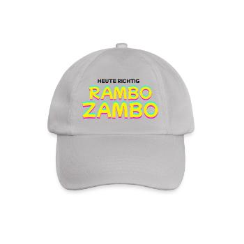 Right today: RAMBO ZAMBO - Baseball Cap - grey - Front