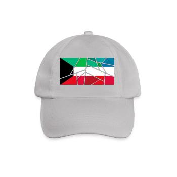 Flag Kuwait - Baseball Cap - grey - Front
