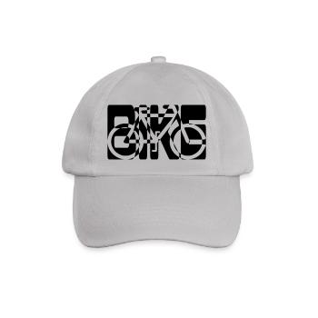 pictogramm combiné vélo cycliste - Casquette classique - bruyère - Devant