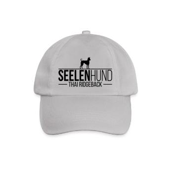 THAI RIDGEBACK Seelenhund - Baseballkappe - Grau - Vorne