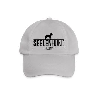 HUSKY Seelenhund - Baseballkappe - Grau - Vorne