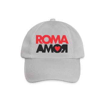 Rome love - Baseball Cap - grey - Front