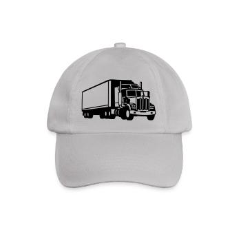 lkw - Baseballkappe - Grau - Vorne