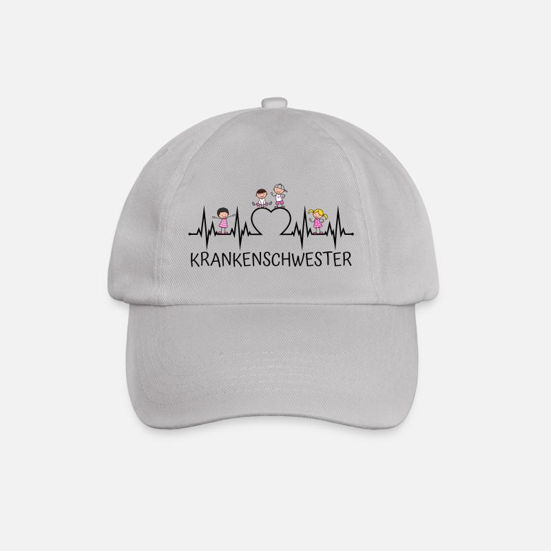 Krankenschwester Kinder Kinderkrankenschwester - Baseballkappe - Grau