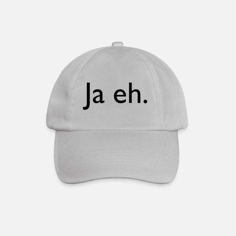 ja eh - Baseballkappe - Grau