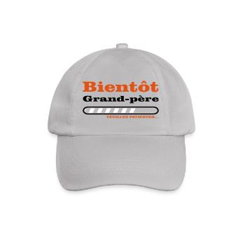 bientôt grand père  - Casquette classique - bruyère - Devant