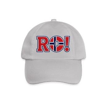 RO ! Design de support brodé en Norvège - Casquette classique - bruyère - Devant