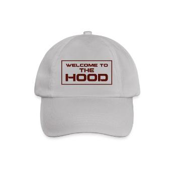 Welcome to the Hood - Baseball Cap - grey - Front