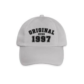 Original Since 1997 Vintage Birthday Birthday - Baseball Cap - grey - Front