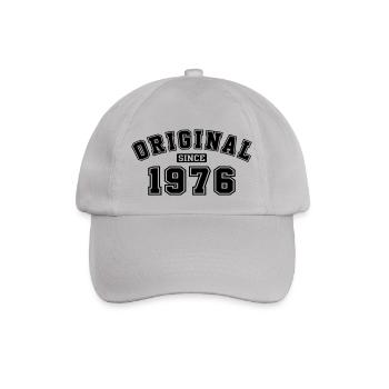Original Since 1976 College Style - Baseball Cap - grey - Front