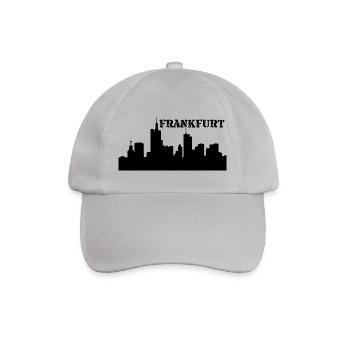Frankfurt - skyline - Baseball Cap - grey - Front