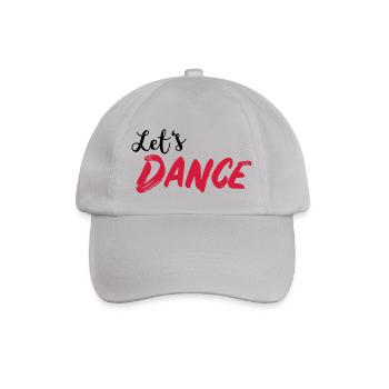 Let's DANCE - Lass uns tanzen - Baseballkappe - Grau - Vorne