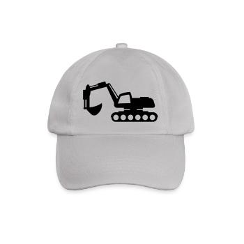 Pelle - T-shirt pour conducteurs d'équipement - Casquette classique - bruyère - Devant