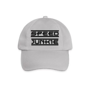 Speed Junkie Retro - Baseballkappe - Grau - Vorne