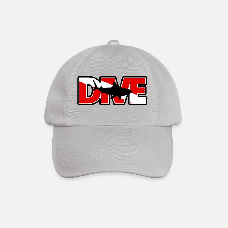 CARACTÉRISTIQUES DE PLONGÉE REQUIN - Casquette classique - bruyère