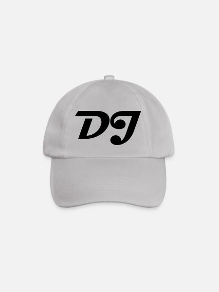 DJ - Baseballkappe - Grau