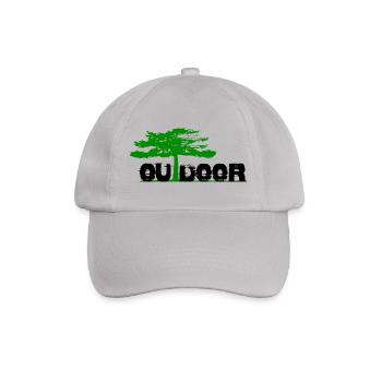 Outdoor Baum - Baseballkappe - Grau - Vorne