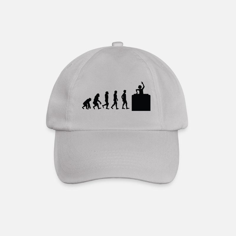 Evolution DJ - Baseballkappe - Grau