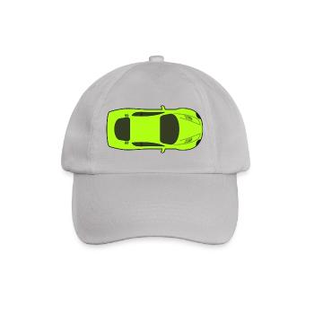 dragster racer automotive car racing car4 - Baseball Cap - grey - Front