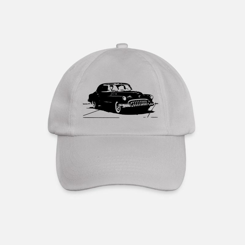 Car Auto Fahrzeug Oldtimer - Baseballkappe - Grau