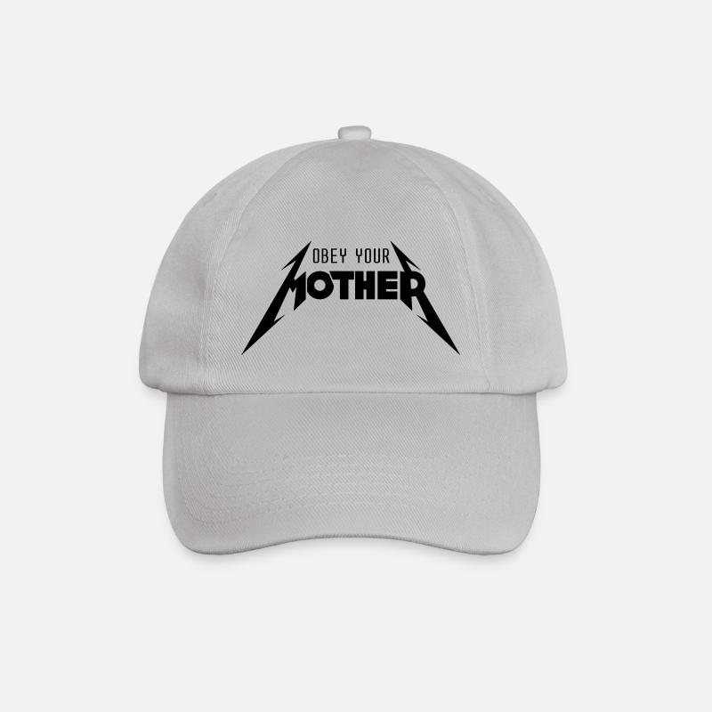 Obey Your Mother_V2 - Baseball Cap - grey