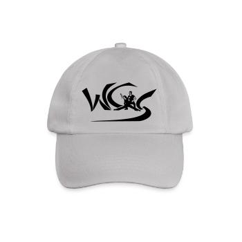 West Coast Swing - WCS - Baseball Cap - grey - Front