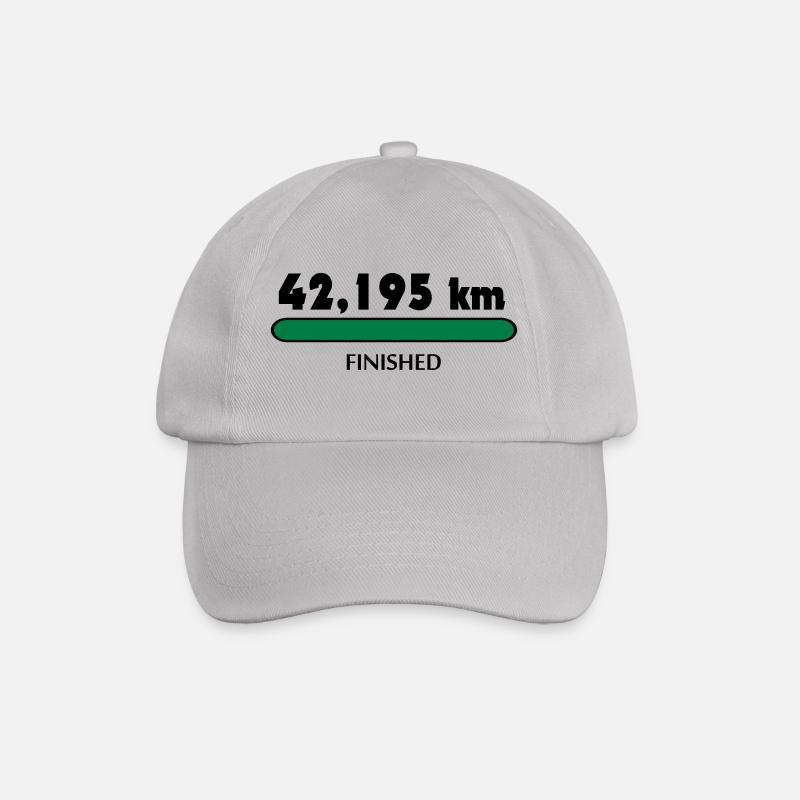 Marathon Finisher - Baseballkappe - Grau