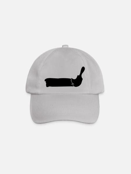 maler - Baseballkappe - Grau