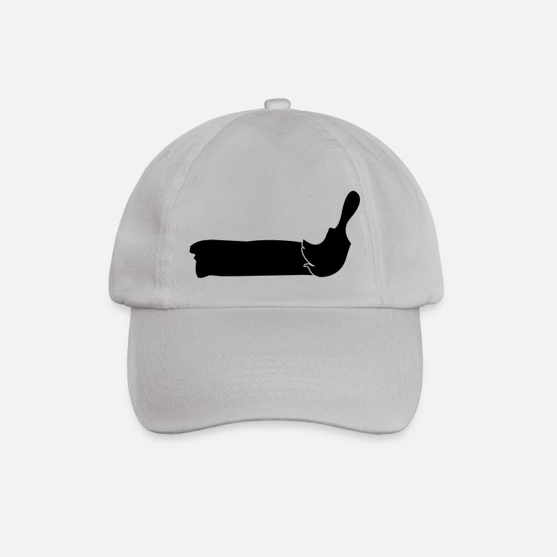 maler - Baseballkappe - Grau