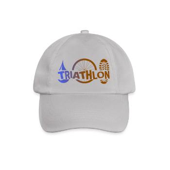 Triathlon Icons - Baseballkappe - Grau - Vorne