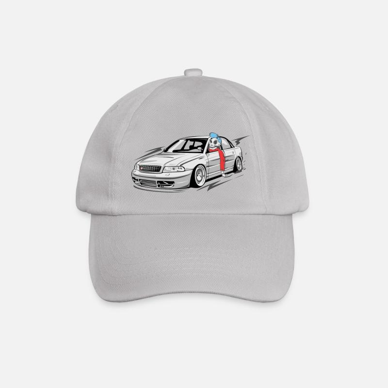S4 B5 Skulldriver - Baseball Cap - grey