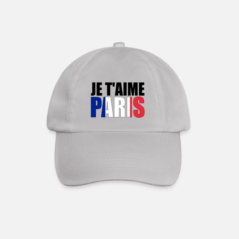PARIS - Baseballkappe - Grau