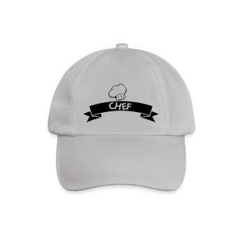 Chef - Baseballkappe - Grau - Vorne
